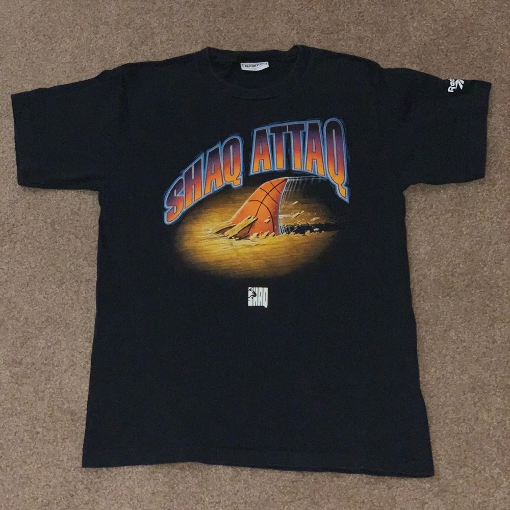 90’s Vintage Shaq Attaq Shark Fin Shirt